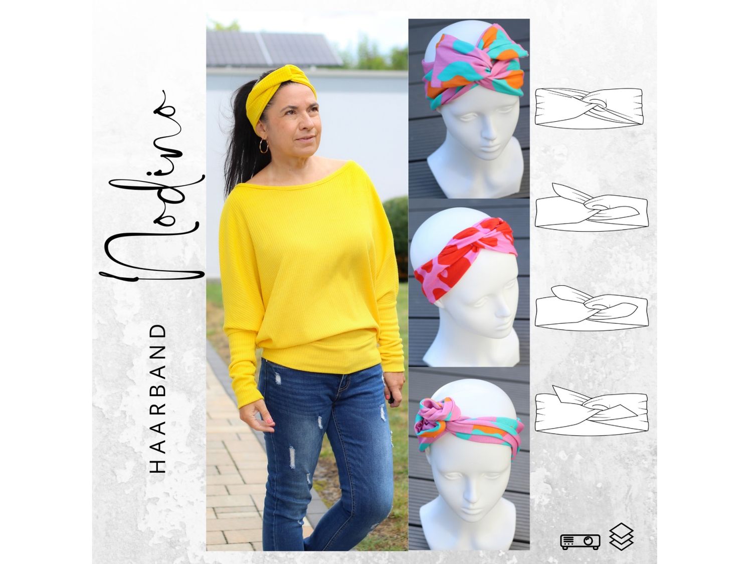 Ebook PDF Haarband NODINO