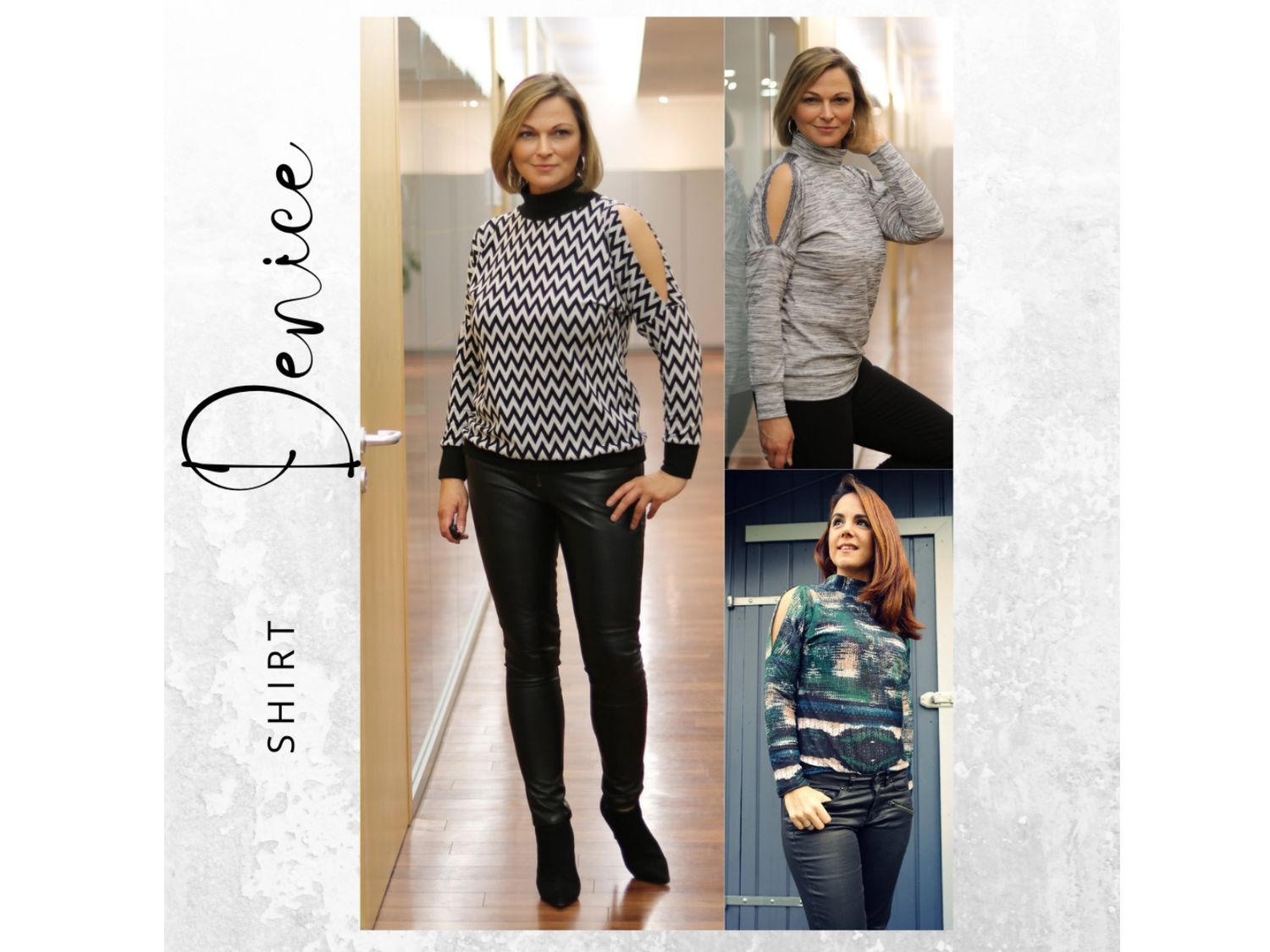 Schnittmuster  Shirt DENICE 34-50