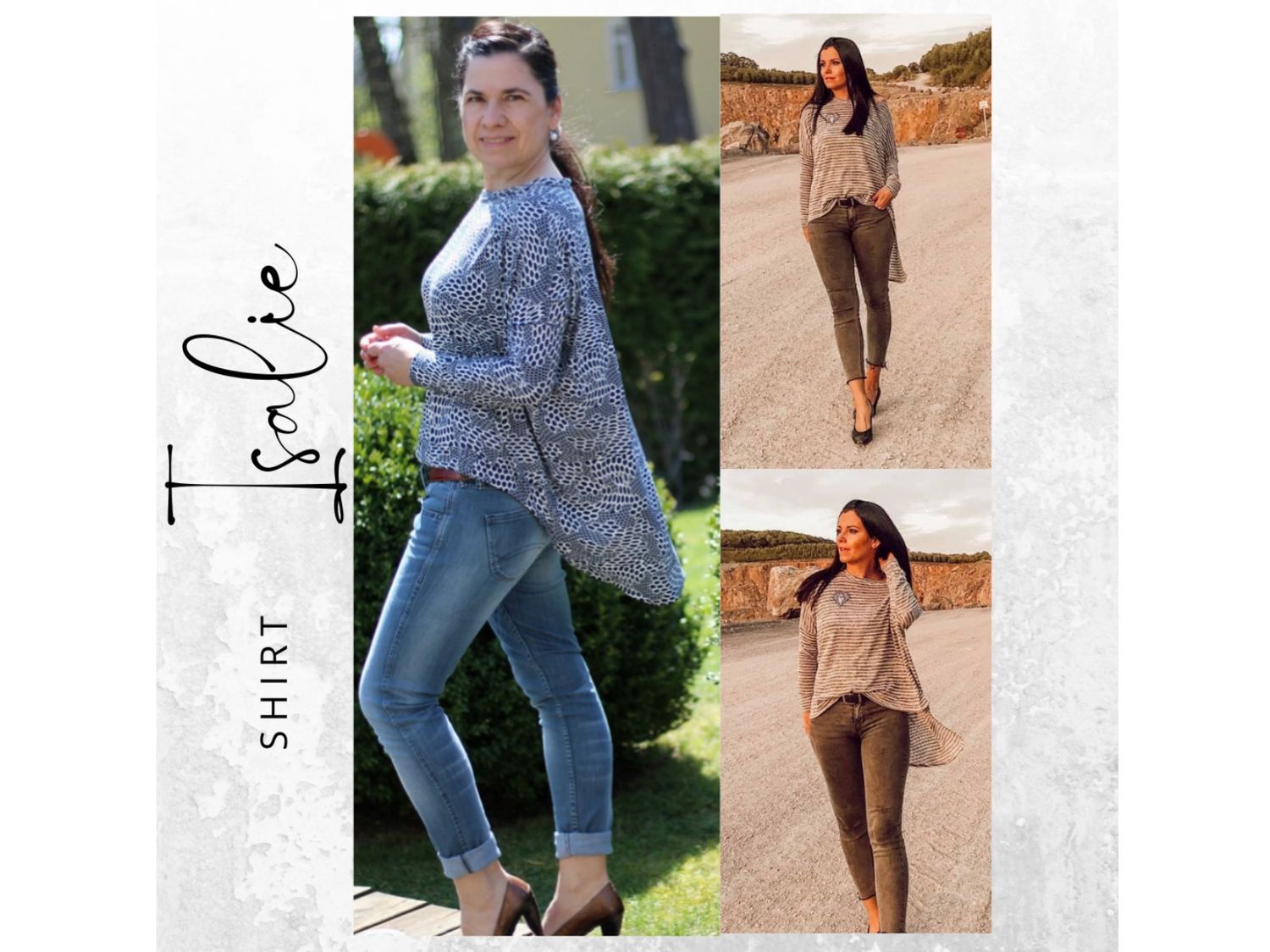 Schnittmuster  Shirt ISALIE 34-54