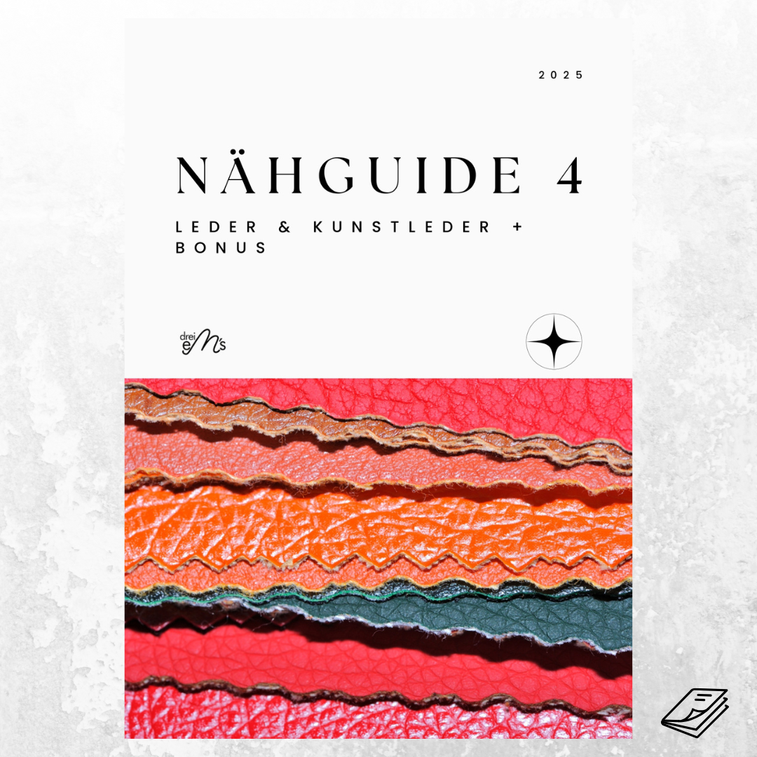 Broschüre - NÄHGUIDE 4 für Leder / Kunstleder  + Bonus