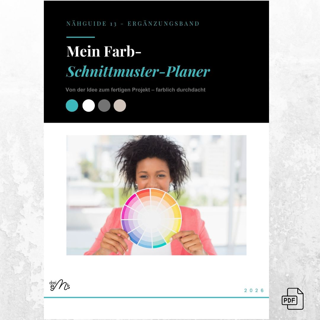 NÄHGUIDE 13 – Mein Farb-Schnittmuster-Planer · Ergänzungsband  | PDF-Download
