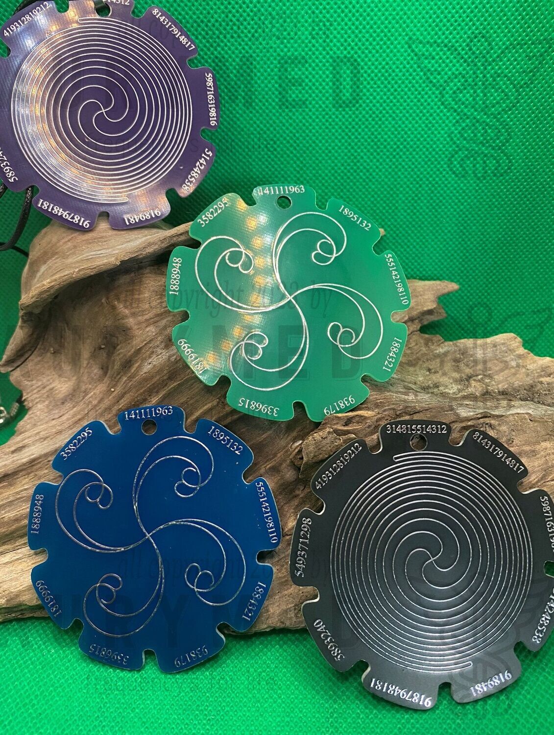 Flower Power golden Light ca. 67x67 mm
