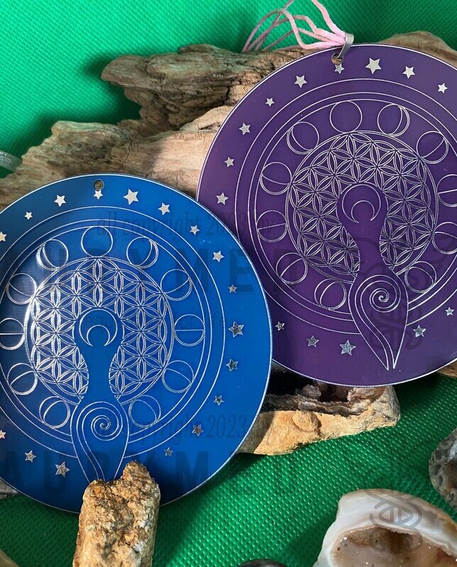 99 mm Disc - Die Göttin in dir trifft das Dodecagram - 12-er Stern 99 mm Disc - Die Göttin in dir trifft das Dodecagram - 12-er Stern