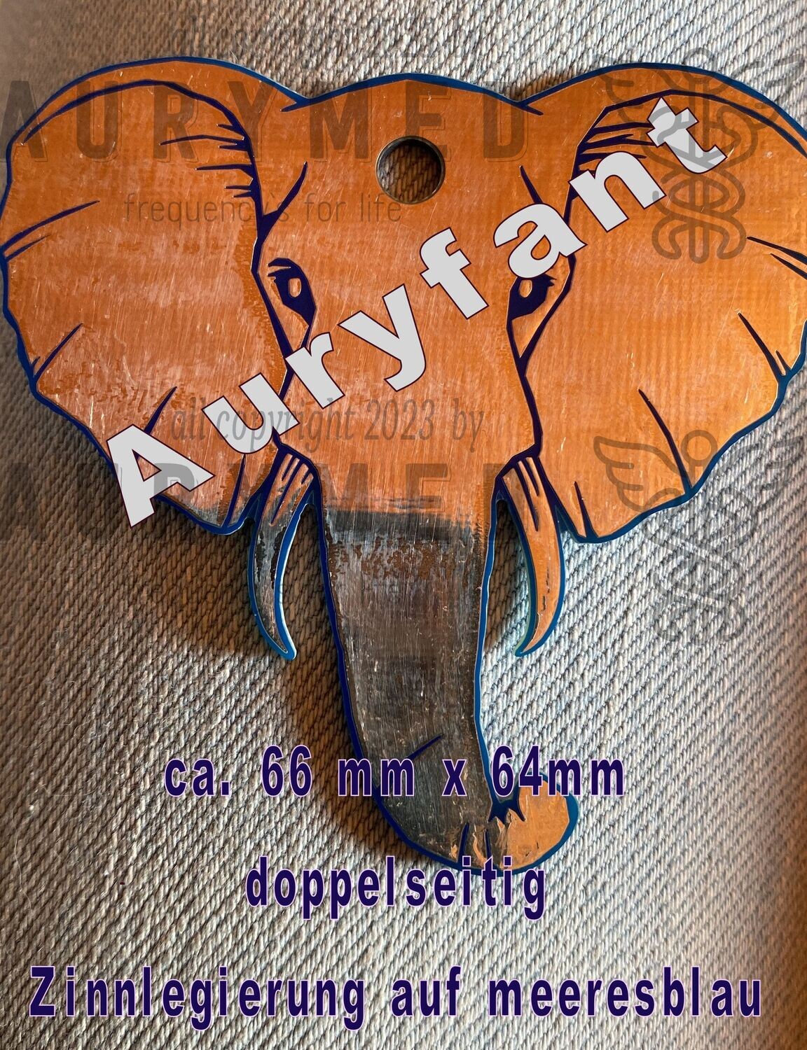 Krafttier Anhänger Elefant