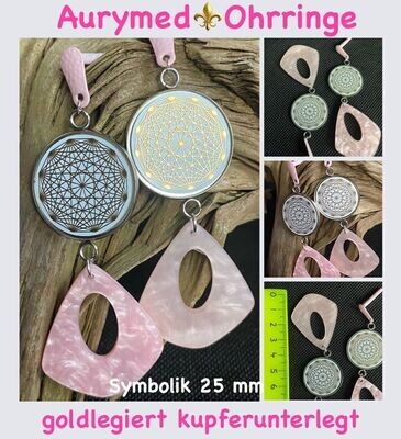 Ohrringe rose perlenglanz Ohrringe rose perlenglanz