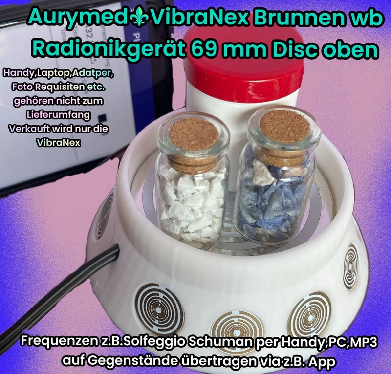 69 mm VibraNex Brunnen, 1 farbig, Oberflächenplatte Zinn legiert 69 mm VibraNex Brunnen, 1 farbig, Oberflächenplatte Zinn legiert