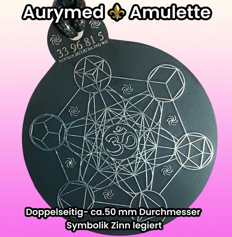 Anhänger Metatron schwarz, Zinn legiert ca. 52 mm x 62 mm Anhänger Metatron schwarz, Zinn legiert ca. 52 mm x 62 mm