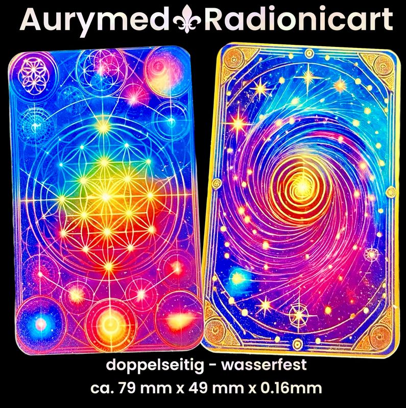 Radionicard - Neon Symphonie der Blume des Lebens