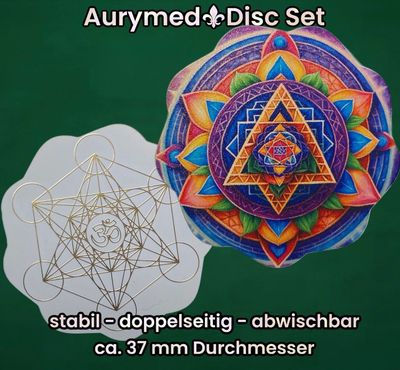 37 mm Disc - 45 Stück Set - Metatron- galaktischer Lotus, doppelseitig, 1 Seite Gold legiert, Kupfer unterlegt 37 mm Disc - 45 Stück Set - Metatron- galaktischer Lotus, doppelseitig, 1 Seite Gold legiert, Kupfer unterlegt