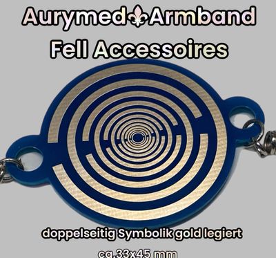 Armband - 24 Stück - Lakhovsky Style Design, doppelseitige Symbolik mit Gold legiert, Kupfer unterlegt Armband - 24 Stück - Lakhovsky Style Design, doppelseitige Symbolik mit Gold legiert, Kupfer unterlegt