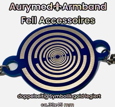Armband - 12 Stück - Lakhovsky Style Design, doppelseitige Symbolik mit Gold legiert, Kupfer unterlegt Armband - 12 Stück - Lakhovsky Style Design, doppelseitige Symbolik mit Gold legiert, Kupfer unterlegt