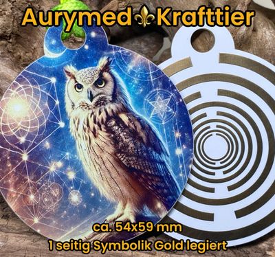 Krafttier Anhänger Eule Krafttier Anhänger Eule