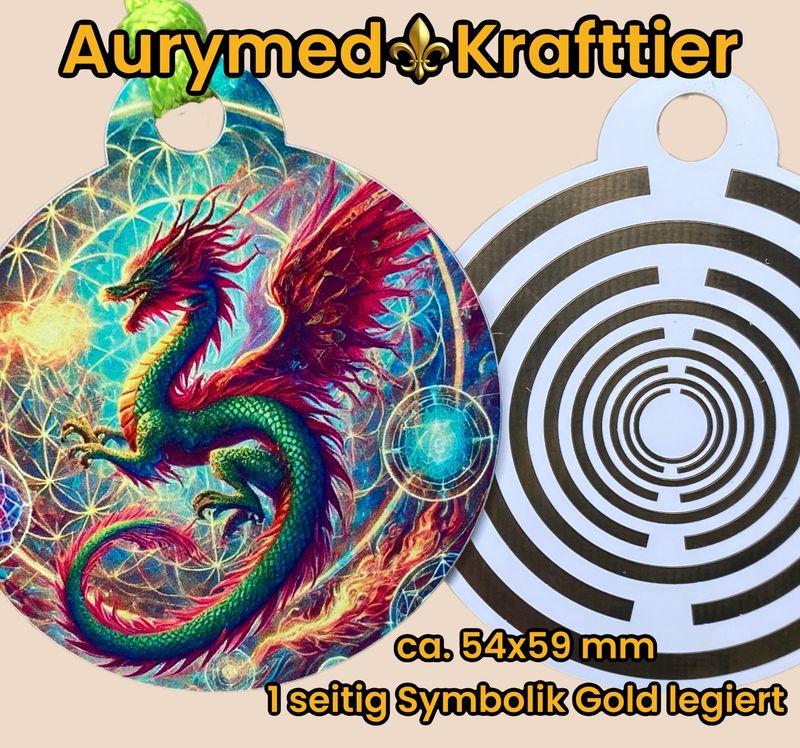 Krafttier Anhänger Drache Krafttier Anhänger Drache