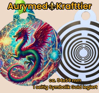 Krafttier Anhänger Drache Krafttier Anhänger Drache