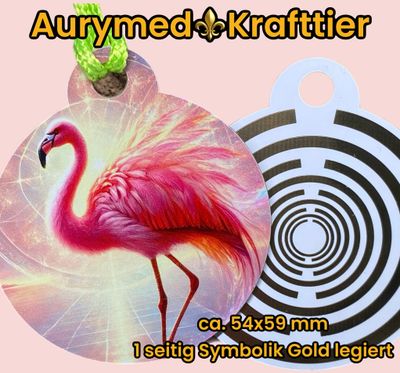 Krafttier Anhänger Flamingo Krafttier Anhänger Flamingo