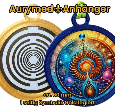 Anhänger Swirl mit PLA Ring (Farbe wählbar) Anhänger Swirl mit PLA Ring (Farbe wählbar)