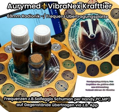 VibraNex Krafttier Dachs – Gehäusefarbe und Füllung frei wählbar VibraNex Krafttier Dachs – Gehäusefarbe und Füllung frei wählbar