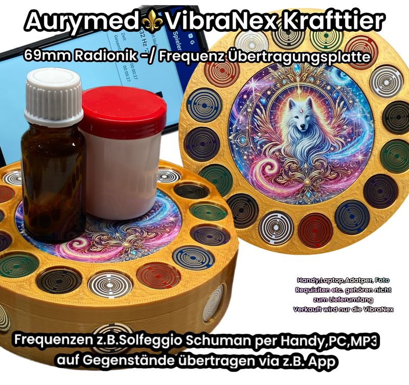 VibraNex Krafttier weißer Wolf – Gehäusefarbe und Füllung frei wählbar VibraNex Krafttier weißer Wolf – Gehäusefarbe und Füllung frei wählbar