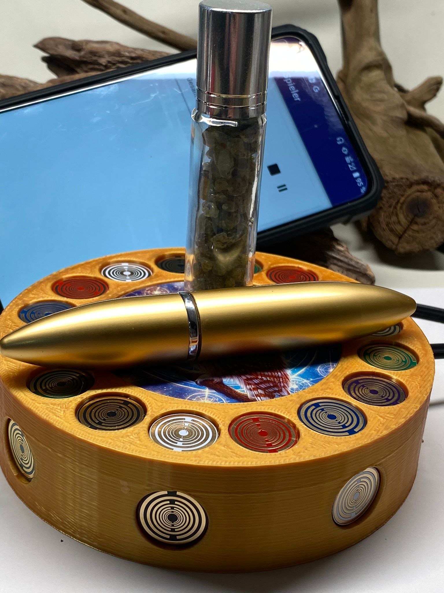 VibraNex Krafttier Eule– Gehäusefarbe und Füllung frei wählbar