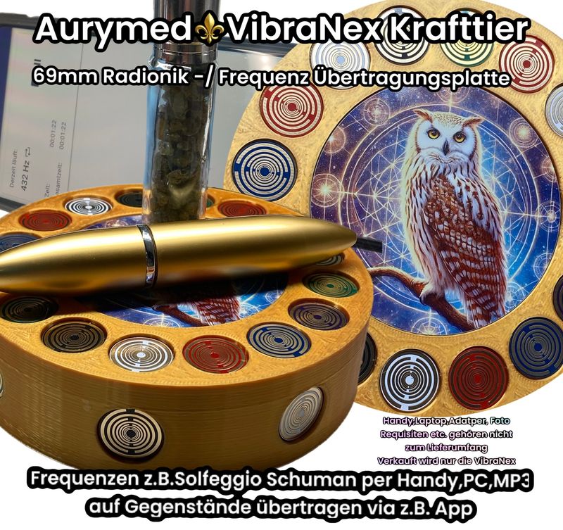 VibraNex Krafttier Eule– Gehäusefarbe und Füllung frei wählbar VibraNex Krafttier Eule– Gehäusefarbe und Füllung frei wählbar