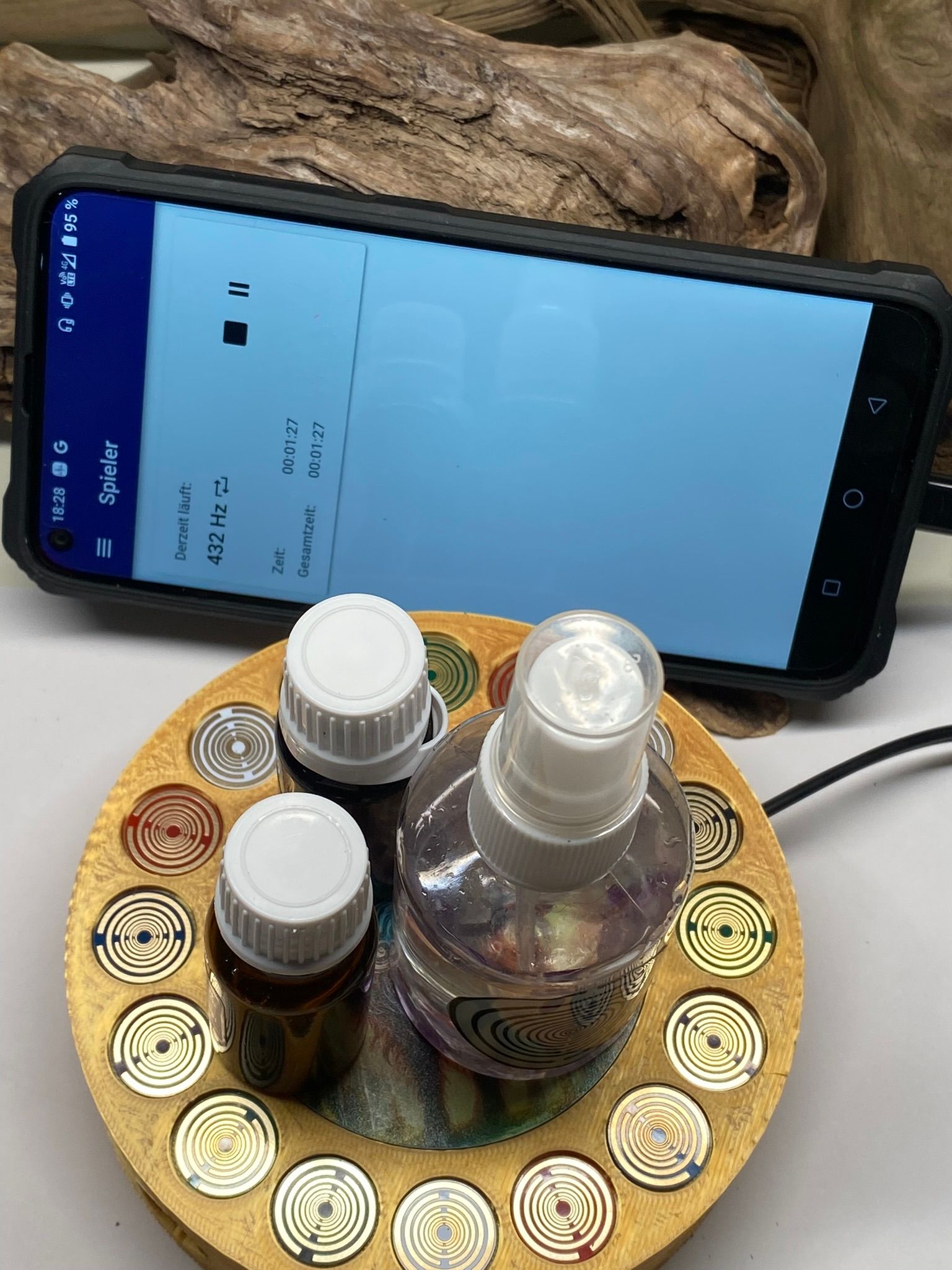 VibraNex Krafttier Pflanzenuniversum– Gehäusefarbe und Füllung frei wählbar