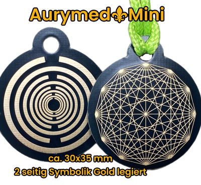 Anhänger Mini Serie rund- Lakhovsyk Antennen Symbol Design - Dodecagram Anhänger Mini Serie rund- Lakhovsyk Antennen Symbol Design - Dodecagram
