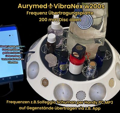 200 mm VibraNex UFO - 2 Wahl im Gehäuse - Gehäuse SILK GOLDEN - individuelle Zusammenstellung 200 mm VibraNex UFO - 2 Wahl im Gehäuse - Gehäuse SILK GOLDEN - individuelle Zusammenstellung