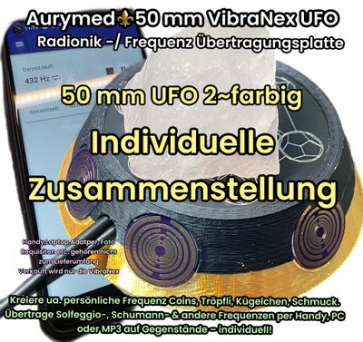 50 mm VibraNex UFO - 2 farbig - individuelle Zusammenstellung 50 mm VibraNex UFO - 2 farbig - individuelle Zusammenstellung
