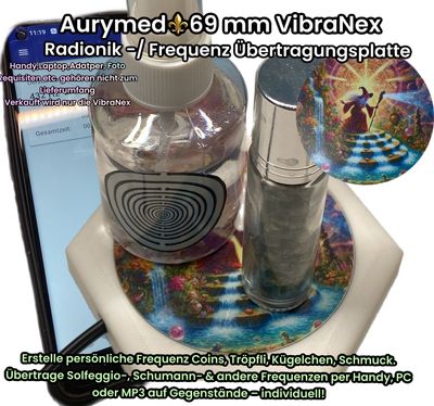 69 mm VibraNex flach - 1 farbig Zauberer Motiv - Füllung wählbar 69 mm VibraNex flach - 1 farbig Zauberer Motiv - Füllung wählbar