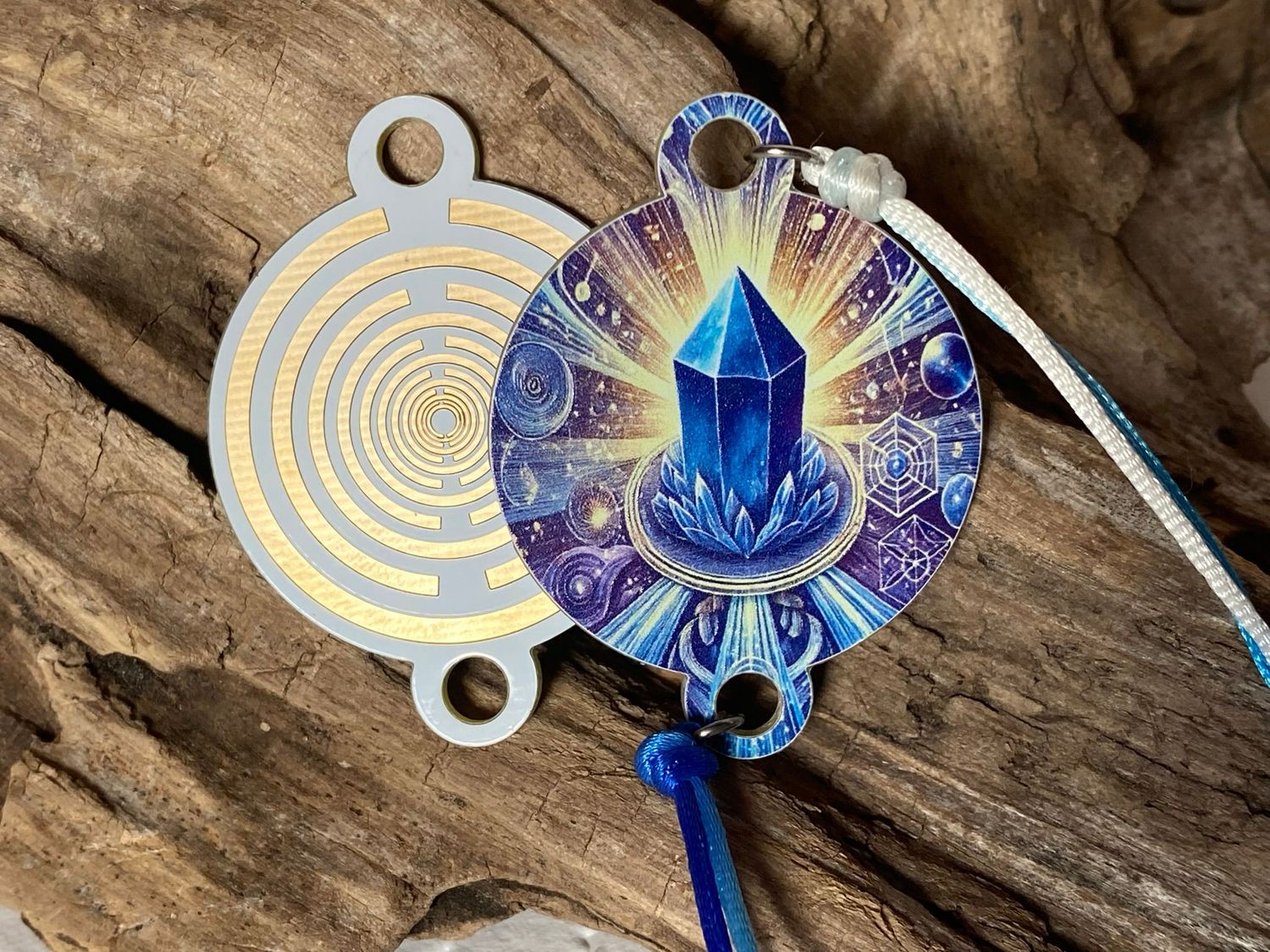 Armband - 1 Stück - Lakhovsky Symbol Antenne - Lapislazuli Style