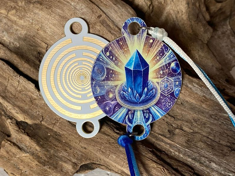 Armband - 1 Stück - Lakhovsky Symbol Antenne - Lapislazuli Style Armband - 1 Stück - Lakhovsky Symbol Antenne - Lapislazuli Style