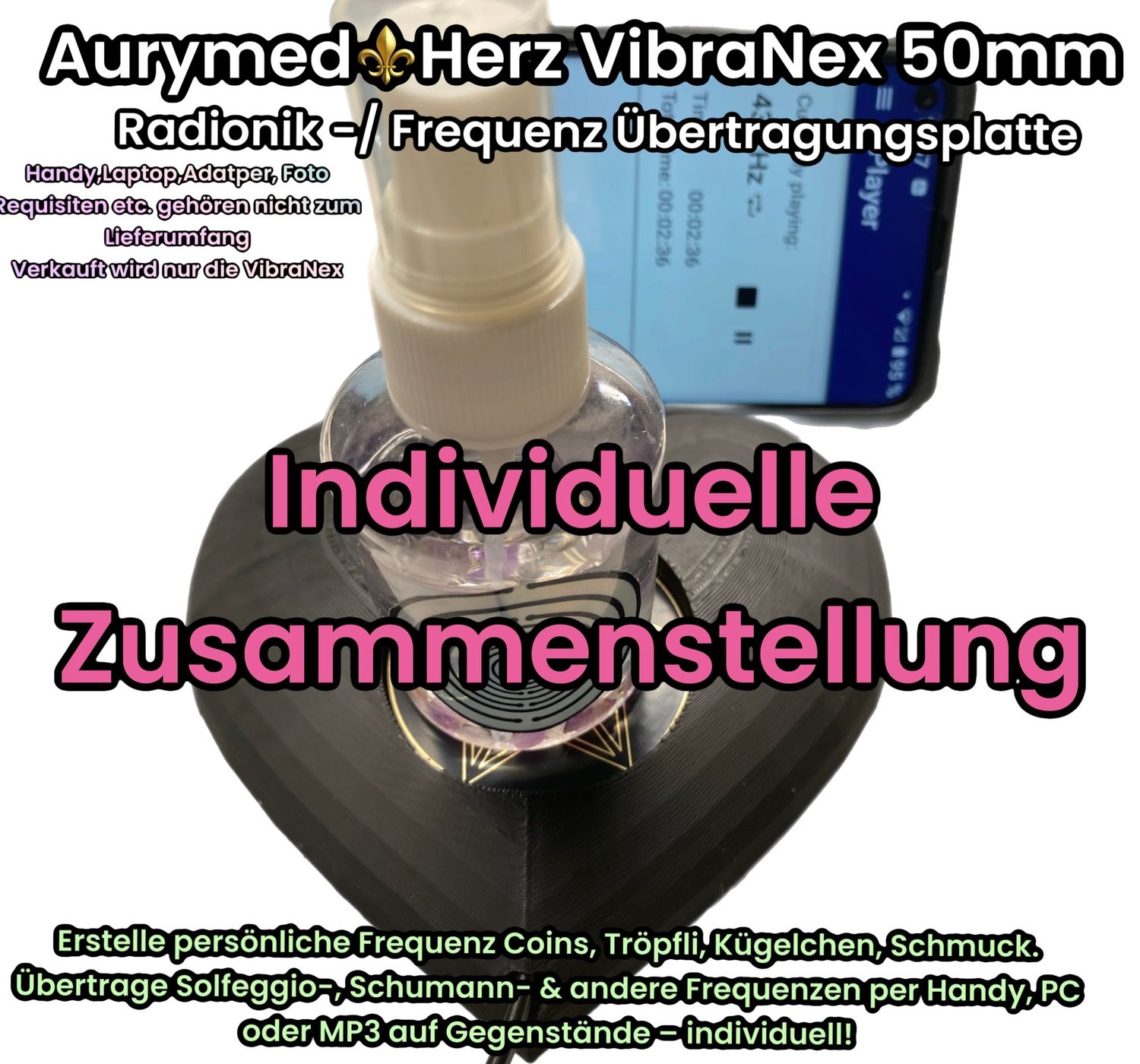 VibraNex HERZ - 1 farbig - individuelle Zusammenstellung VibraNex HERZ - 1 farbig - individuelle Zusammenstellung