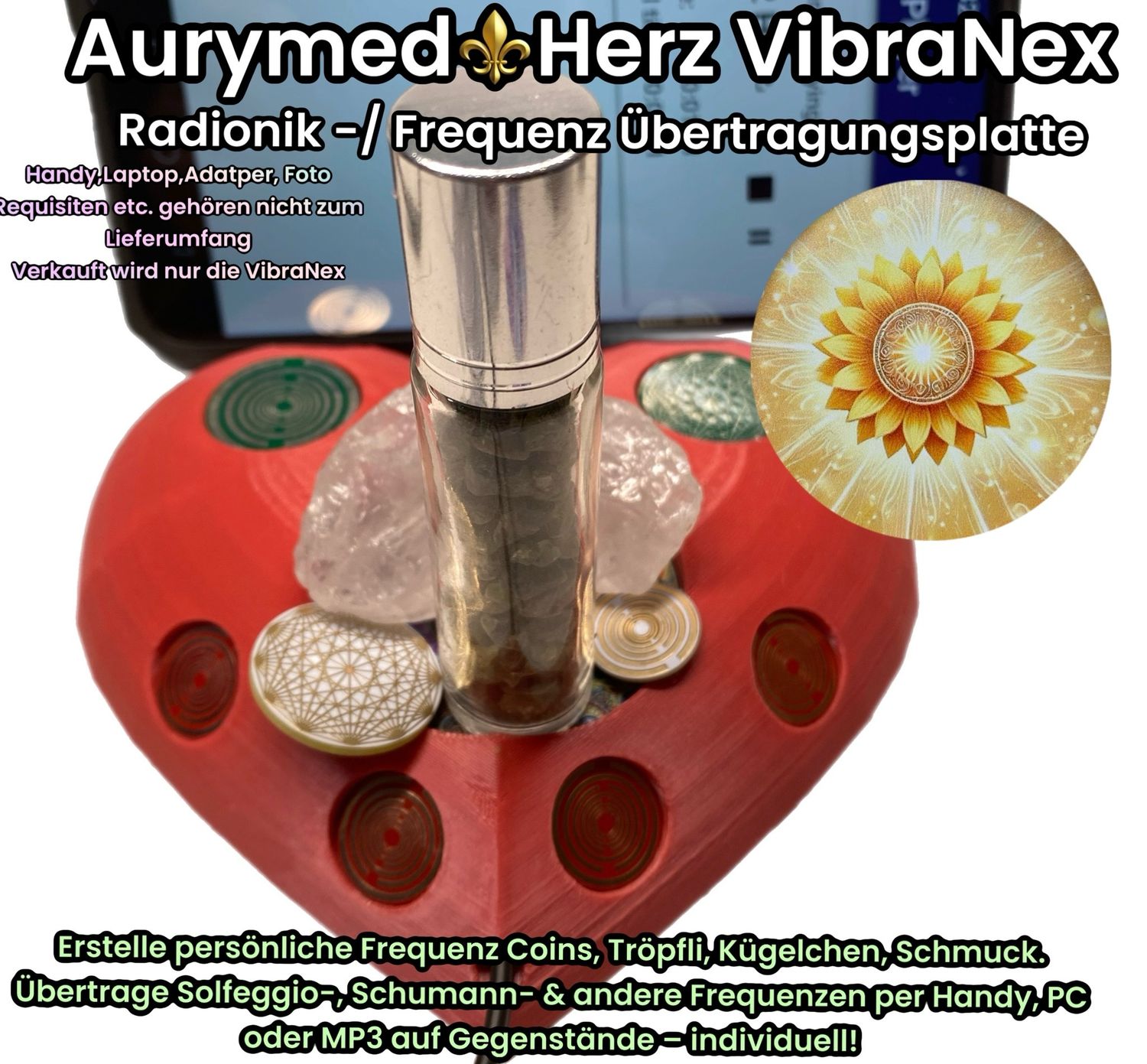 VibraNex Herz - Blume