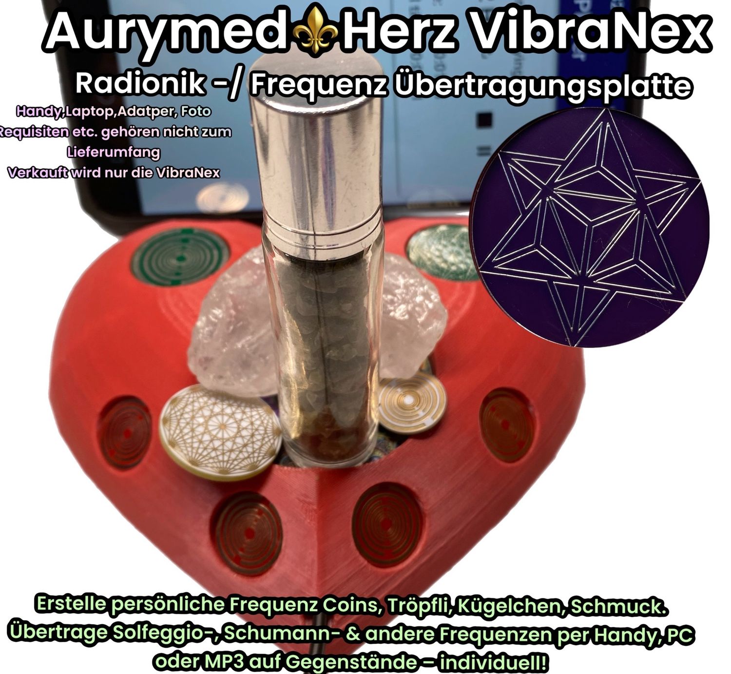 VibraNex Herz - Merkaba