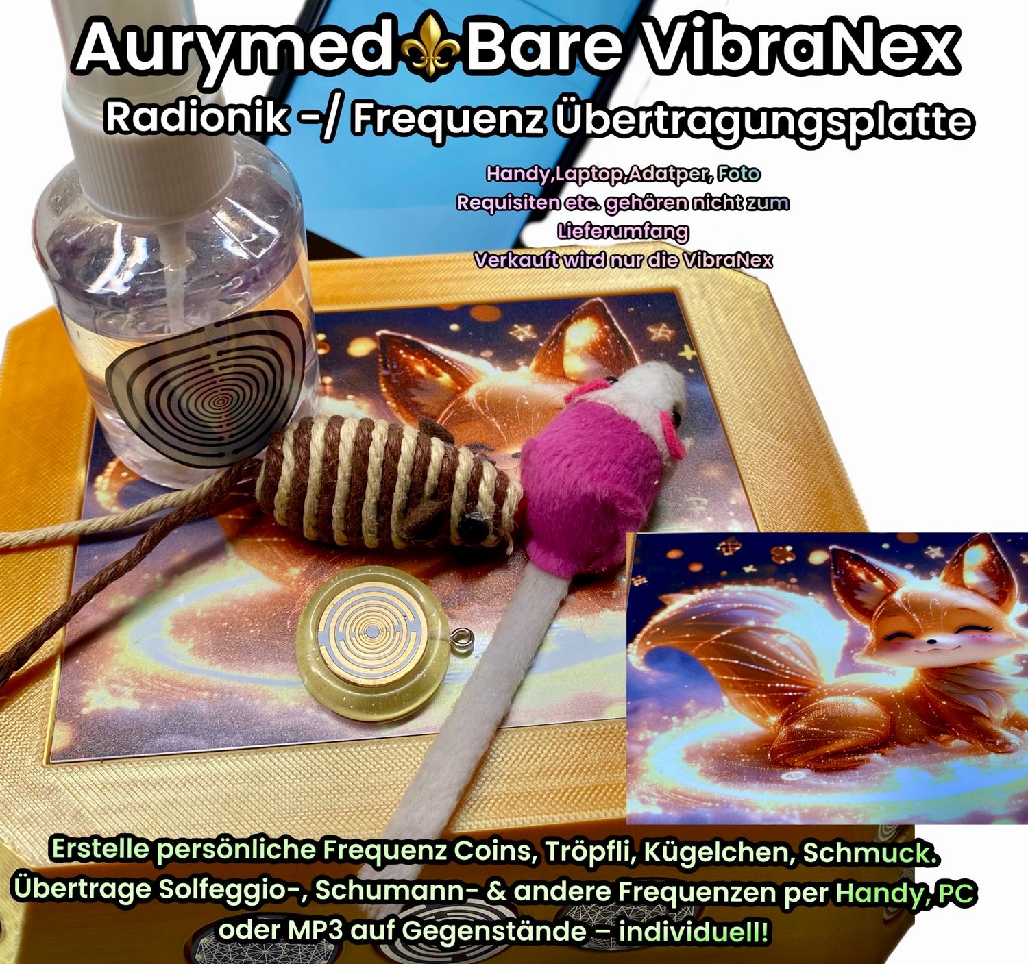 90 mm x 120 mm VibraNex Bare - Nokko Frequenz Fuchs