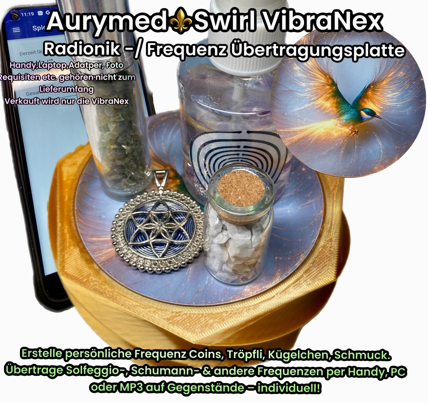 VibraNex Swirl - Glamour Vogel