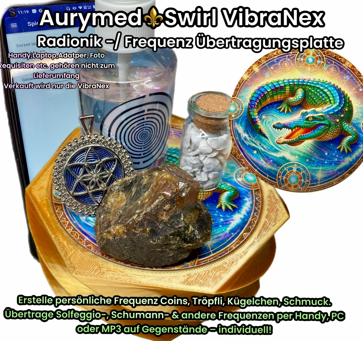 VibraNex Swirl - Krokodil