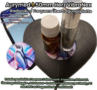 ? VibraNex 50 mm Oberflächenplattform - Herzform