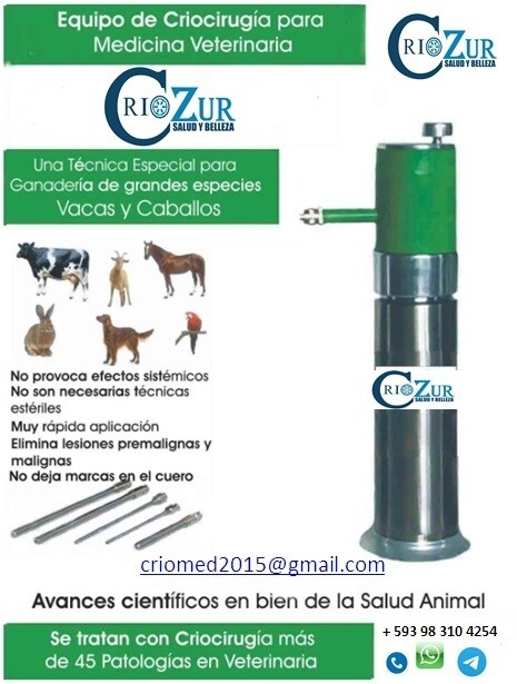 Criocirugia para Veterinaria