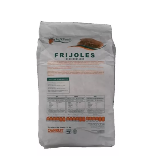 15 Kg Frijol Negro Deshidratado 3 Bolsas De 5kg | Rinde 60kg