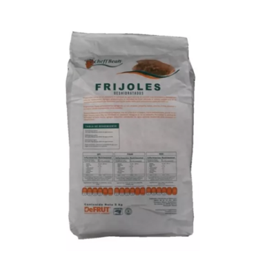 5 Kg Frijol Bayo Deshidratado En Bolsa | Rinde 20kg