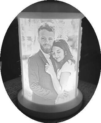Curved Lithophane