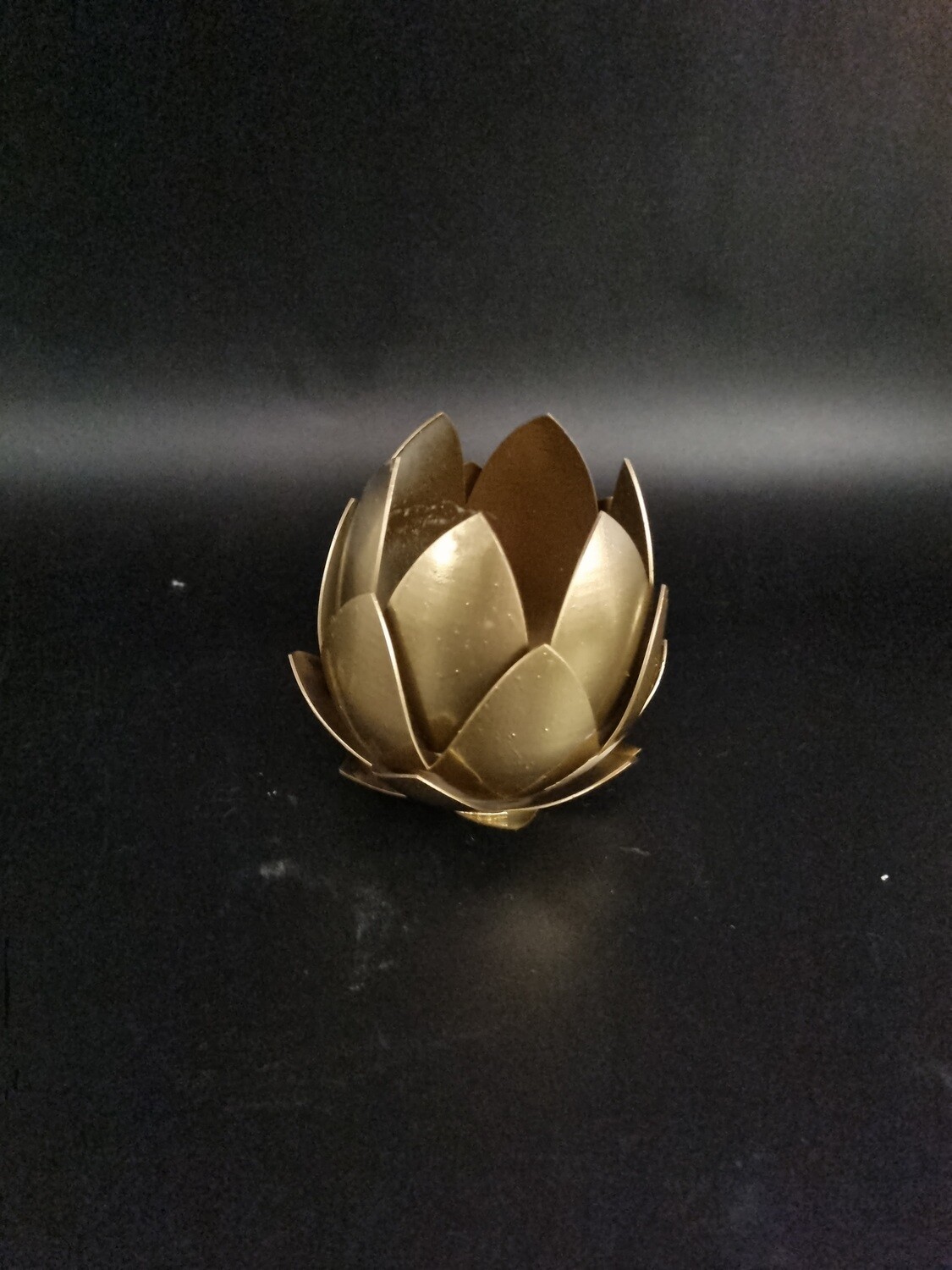 Theelicht bloem gekleurd