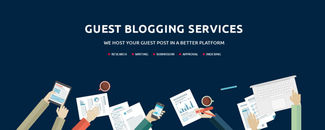 Post as a guest on my websites and blogs (1yr