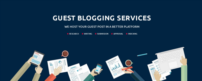 Post as a guest on my websites and blogs (1yr