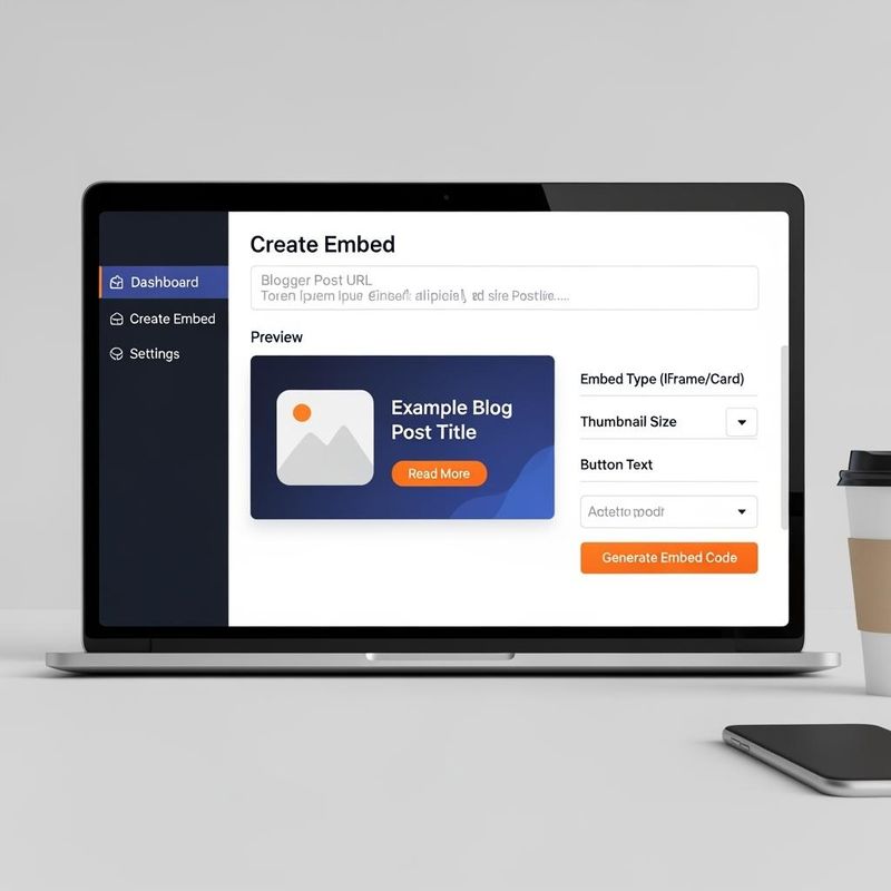Blogger iFrame Embed Generator