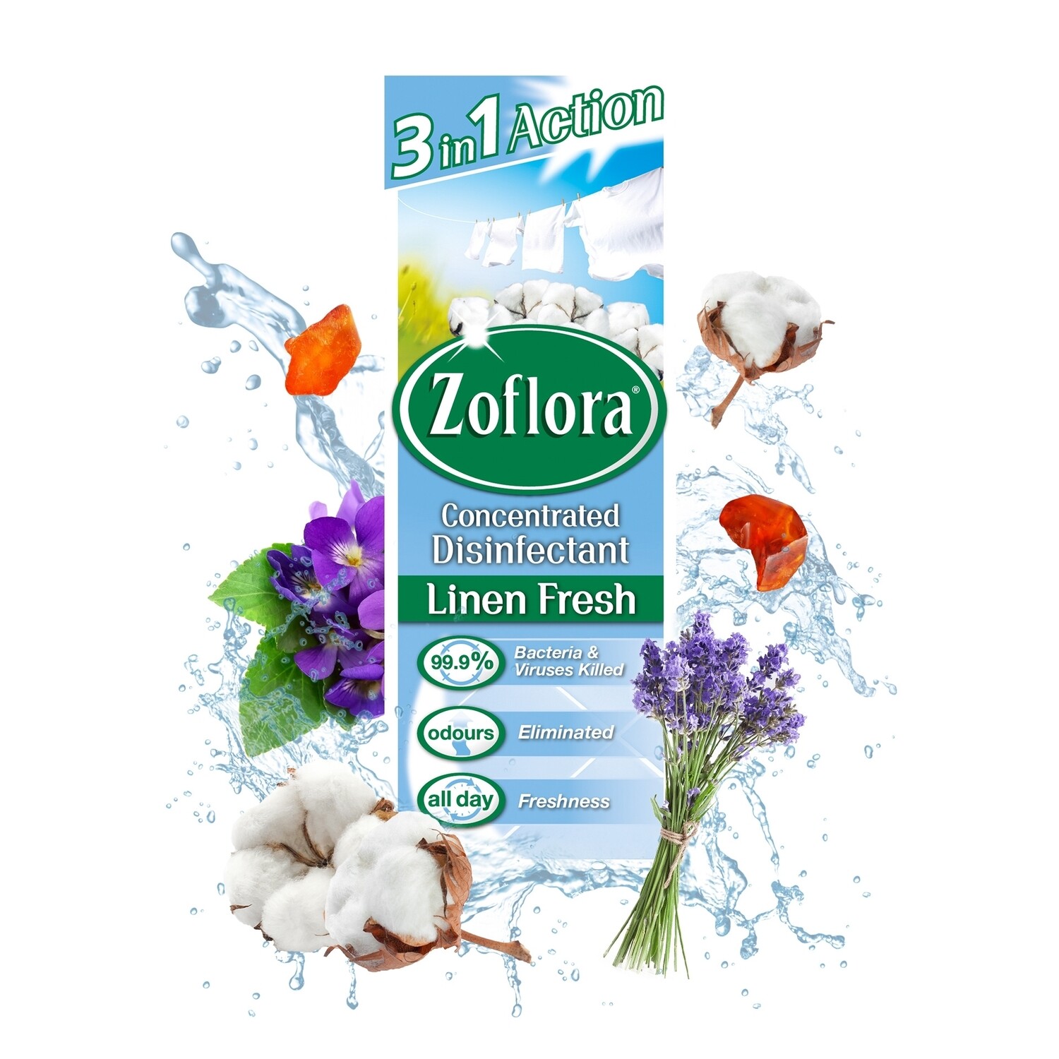 Zoflora Linen Fresh 120ml
