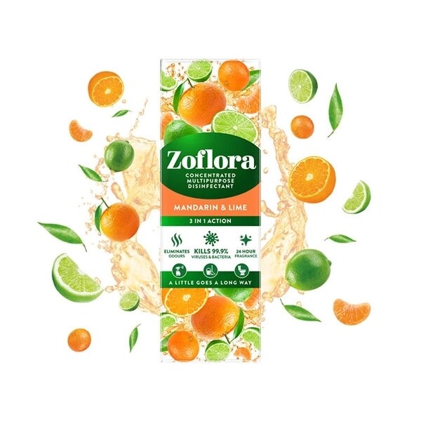Zoflora Disinfectant Concentrate Mandarin &amp; Lime 250ml