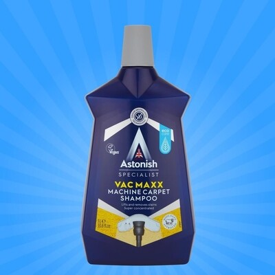 Astonish Vac Maxx Machine Carpet Shampoo 1lt