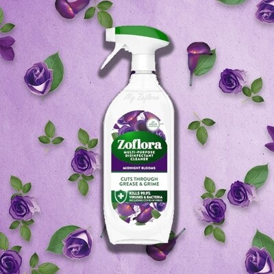 Zoflora Multipurpose Disinfectant Cleaner Midnight Blooms 800ml